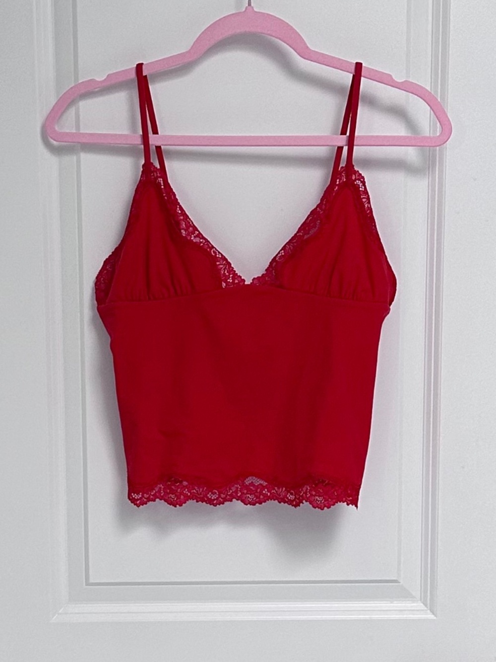 SKIMS Fits Everybody Lace Triangle Cami - NWT